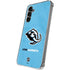 NHL Utah Mammoth Distressed Blue Galaxy S24 Plus Clear Case